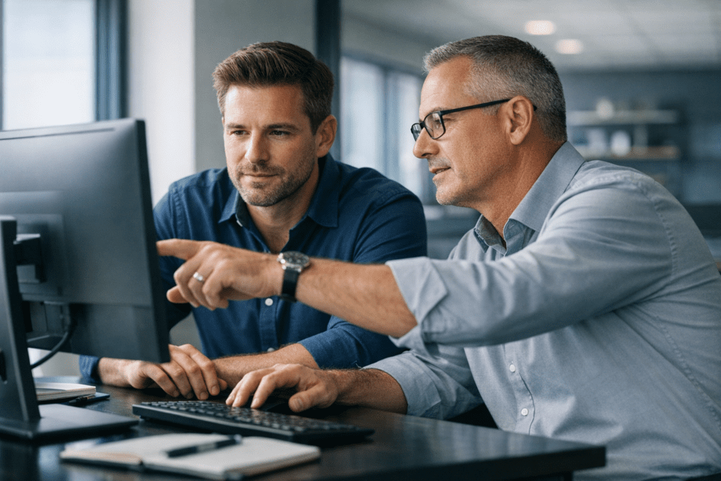 Blue collar employer recruiting skilled HVAC workers in competitive 2026 job market