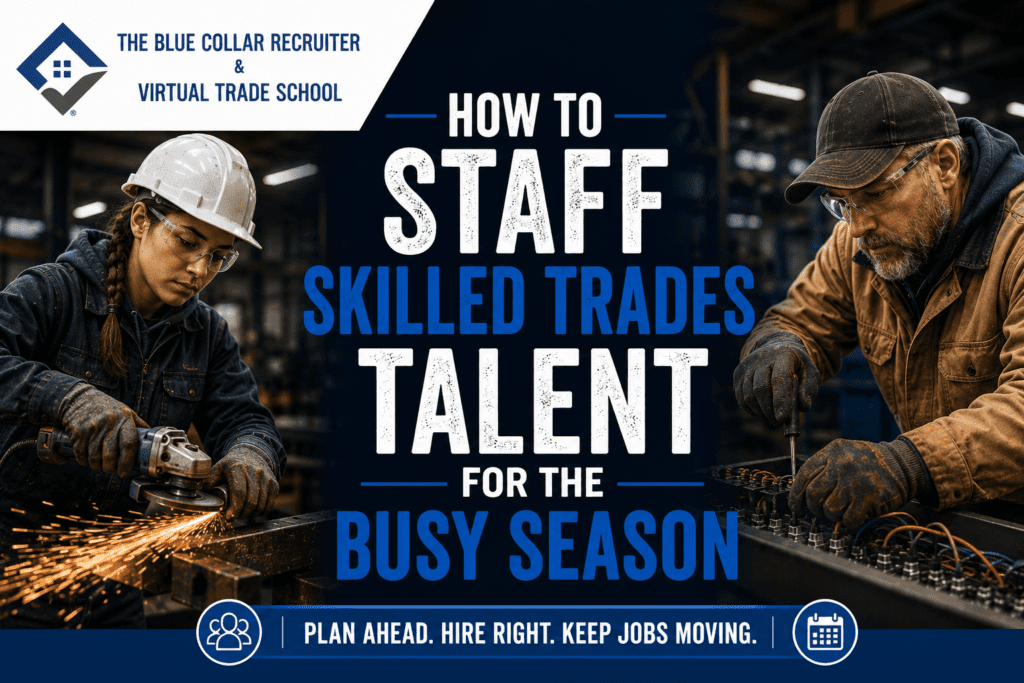 Skilled trades crew staffed up for the busy season