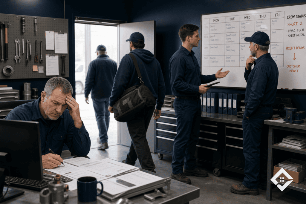 The Real Cost of High Turnover in Your Trades Crew: A 2026 Breakdown
